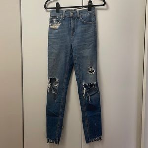 Rag and Bone Ripped Jeans